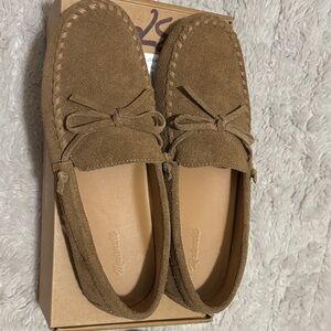 Madewell women's classic desert The Meadow Whipstitched Driver